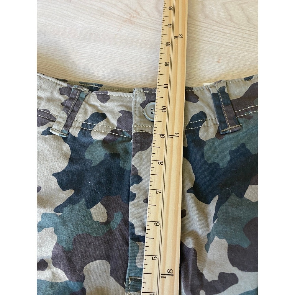 SONOMA Y2K Everyday Camo Cargo Shorts Men 29 Military Green Utility Combat NWT - Picture 5 of 11